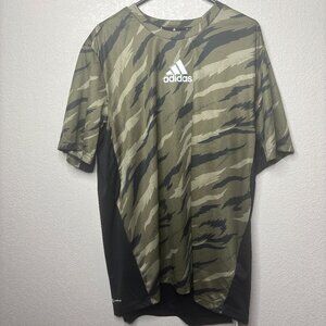 Adidas Polo Mens XL Camouflage AeroReady NWT